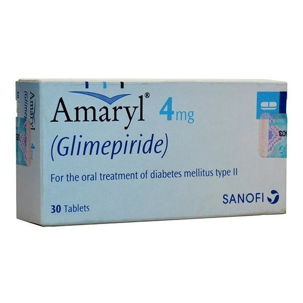 Amaryl-4-mg-Tablet.jpg Amaryl 4 mg Tablet - Image 1